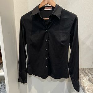 PINK THOMAS PINK | Black Button-up Long Sleeve Shirt